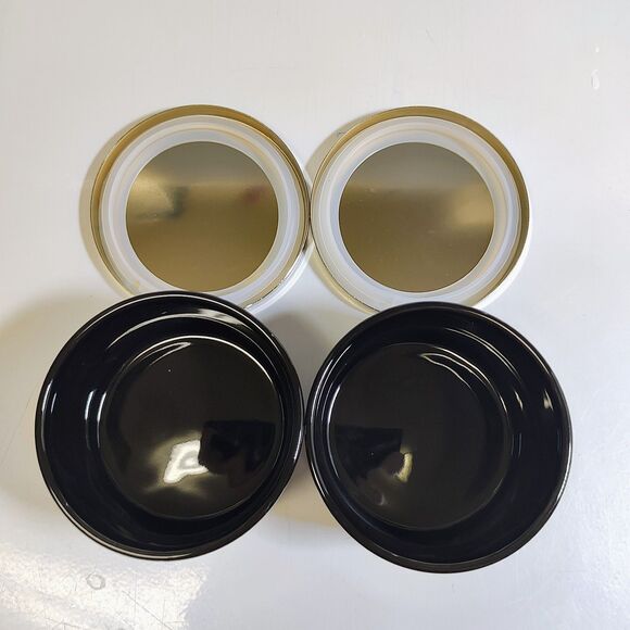 Jars w/ Lids Z Gallerie Two Multi Use Storage Black Ceramic - Picture 4 of 8